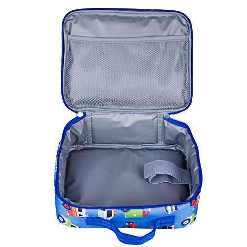 Wildkin Kids Insulated Lunch Box Bag For Boys & Girls, Reusable Kids Lunch Box Is Perfect For Elementary, Ideal Size For Packing Hot Or Cold Snacks For School & Travel Bento Bags (Heroes) #TOP7