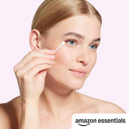 Amazon Essentials Cotton Swabs, 500 Count (Previously Amazon Basics)