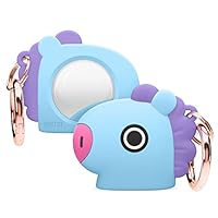 elago BT21 Custodia in Silicone Compatibile con AirTag Case, Air Tag Keychain - Protezione da...