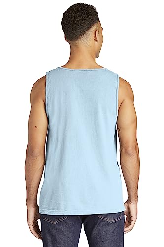 Image of Comfort Colors Chouinard 9360 Adult Garment-Dyed Tank Top Chambray Medium