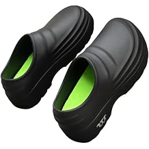 Womens EVA Solid Chef Shoes, Comfy Non Slip Slip On Work, Waterproof Comfort Closed Toe