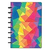 BetterNote Matte Cover for Disc Planners, fits Disc Notebooks like Levenger Circa, Arc Staples, TUL Office Depot, Happy Planner, MAMBI 365 (Prism, 8-Disc, 5.5'x8.5')
