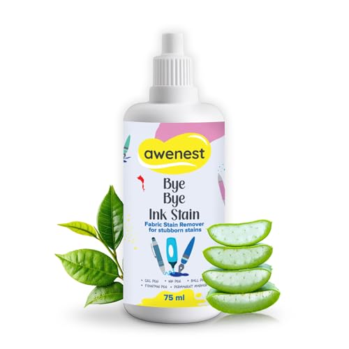 Image of awenest Bye Bye Ink Stain Remover | IPen and Ink Stain Fabric Cleaner- 75ml