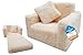 Produktbild Odolplusz Kindersessel Mini-Sessel Kinderstuhl Relaxsessel Kuschelsessel (Beige)