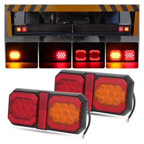Kits de feux pour arrière LED clignotant signal remorque cargaison