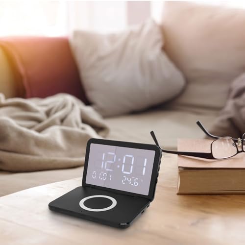 Horloge numérique pliable ciciglow pour libérer de l'espace de charge