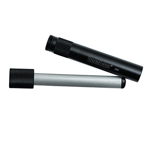 Kershaw Ultra-Tek Blade Sharpener (2535); 4-Inch Sharpening Steel; 600-Grit Diamond-Coated Oval Shaft; Lightweight 6061-T6 Anodized Aluminum Handle; Compact, Portable Design; 2.1 Oz.,Small #TOP4