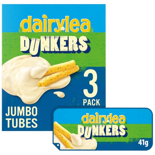 Dairylea Dunkers Jumbo Tubes Cheese Snacks 3 Pack Multipack 123g (3 x 41g)