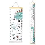 SHULLIN Kinder Höhe Maßnahme 195cm x 21cm Safari Kinder Messlatte Baby Messlatte Höhe Diagramm Messlatten für Baby Messlatte für Kinder Wachstum Messlatte Aufrollbare für Kinderziemmer Dekoration
