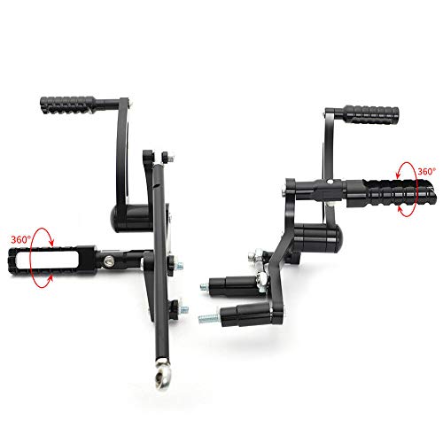 Tarazon Aluminum Cnc 12" 13" Forward Controls Foot Pegs For Harley Davidson Softail Street Bob Fxbb Fxbbs/Low Rider Fxlr Fxlrs 2018 2019 2020 2021 2022 #TOP2