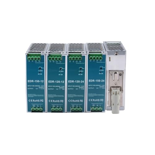 Alimentation à découpage EDR 150W 12V commutateur industriel DIN - 2