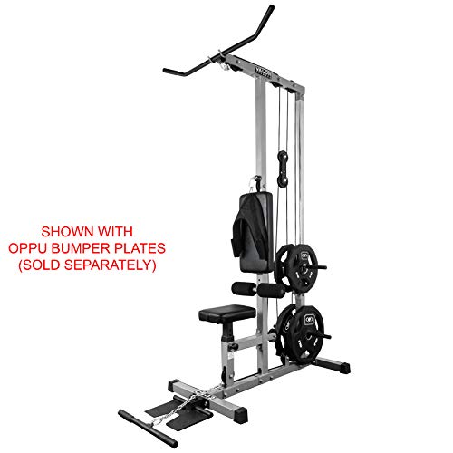 Valor Fitness CB-12 Lat Pulldown Machine, Low Row Machine, Cable Curl Bar, and Ab Machine Home Gym Equipment