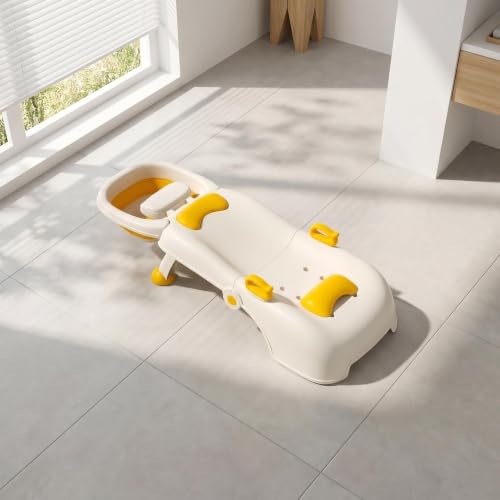 Portable Foldable Kids Hair Washing Station, Portable Shampoo Bowl & Sink for Home Use, 4-Level Adjustable Neck Support Toddler Shampoo Buddy, Foldable Hair Washing Basin for Children 0-16 Years Old by AIMEMD - Image 6