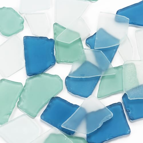 Tumbled Sea Glass 31oz Frosted Pieces