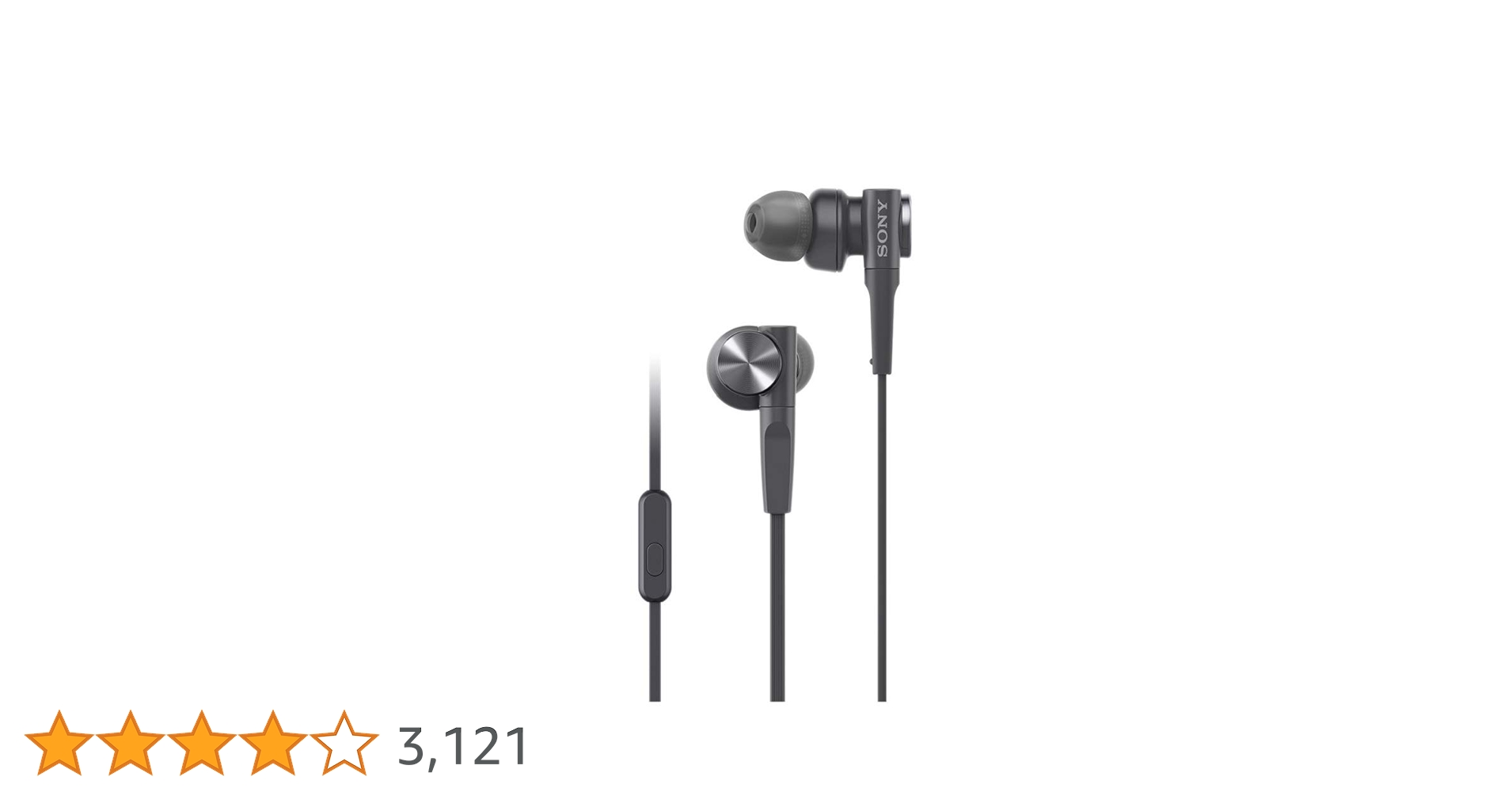 Amazon.co.jp: ソニー イヤホン 重低音モデル MDR-XB55AP