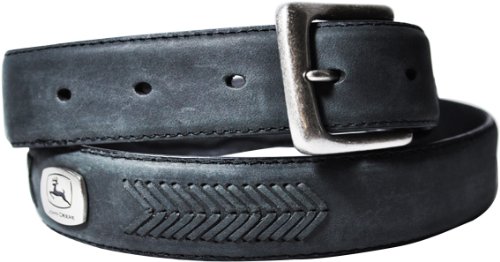 John Deere Men's Concho Ornamented Casual Belt
