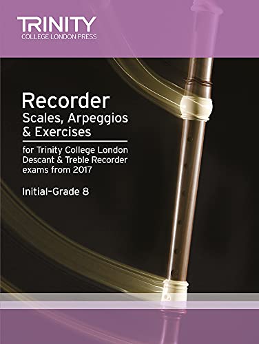 Compare Textbook Prices for Recorder Scales, Arpeggios & Exercises Initial Grade 8 from 2017  ISBN 9780857365156 by Trinity College London