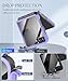 Caka [Upgrade] for Samsung Galaxy Z Flip 7 Case [Wireless Charging Compatible][Hinge Protection] [Screen Protector] Women Men Shockproof Protection Phone Cover for Z Flip 7 2025 - Purple