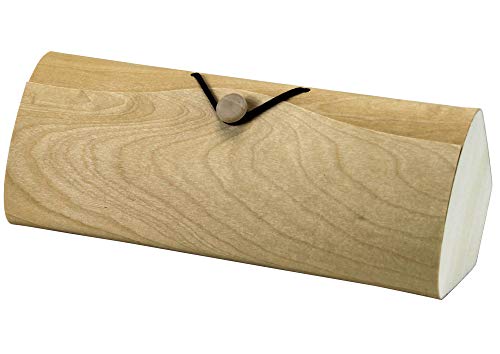 UTI GmbH Spandose oval - Furnierhülse - Geschenkverpackung - Schachtel aus Holz Cover