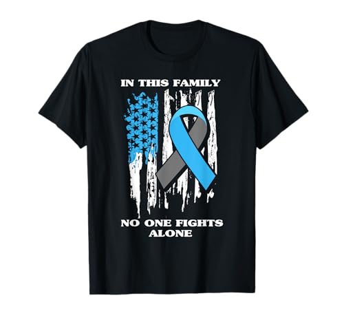 Diabetic Type 1 T1D Diabetes Awareness USA Flag Gift T-Shirt