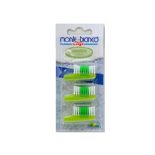 Preisvergleich Produktbild Tandenborstelkop navul sens groen nylon 3st