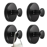 4 Pz Ganci a Ventosa Super Resistenti,Ventose con Gancio senza foratura