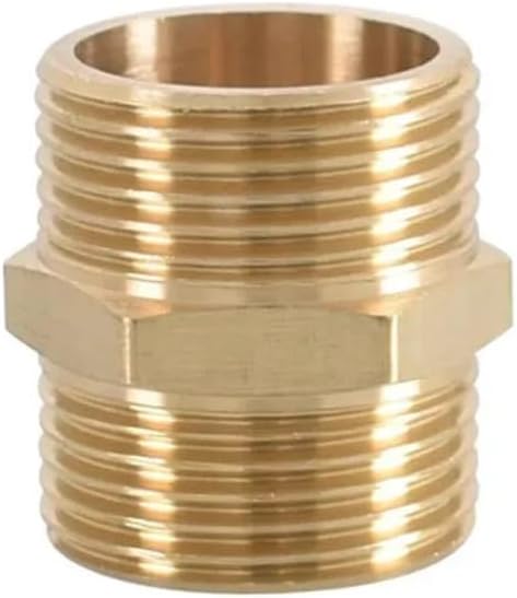 Brass Thread Adapter Coupler Connector - 50 pcs 1/8" 1/4" 3/8" 1/2" 3/4" 1" - Reliable Various Applications(1l4 to 1l4,200 PCS)