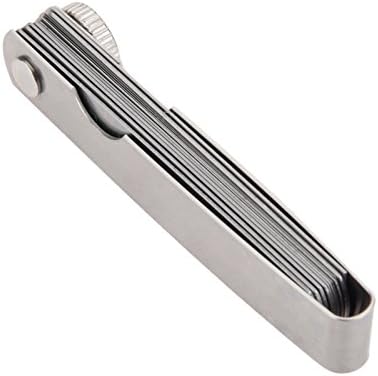 14 Blades Feeler Gauge Metric Imperial Measure Hand Tool Carbon Steel Gap Filler Thickness Gage Measuring Tools