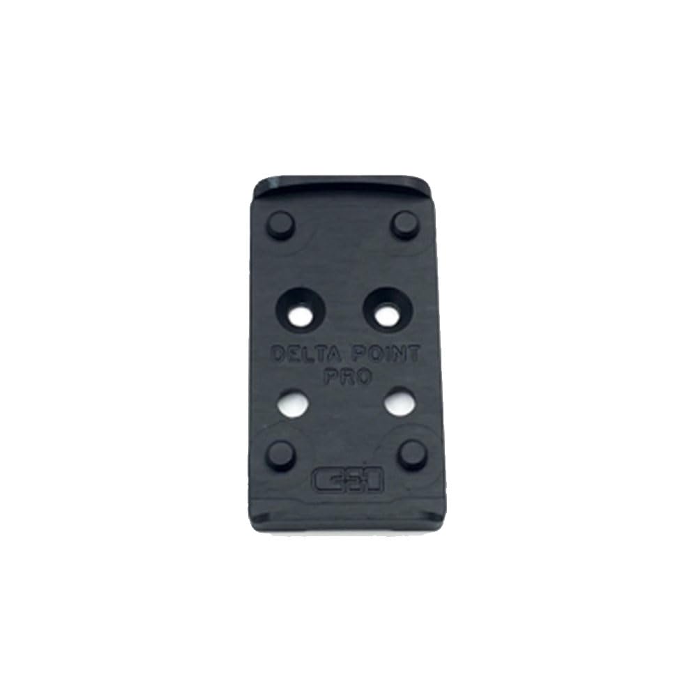 C+H Optics Adapter Plate for Glock MOS | Compatible with Delta Point Pro & EOTech EFLX | Made in The USA