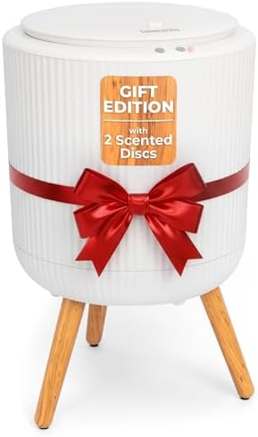 SereneLife Freestanding Towel Warmer Bucket – 18" Hot Towel Warme...