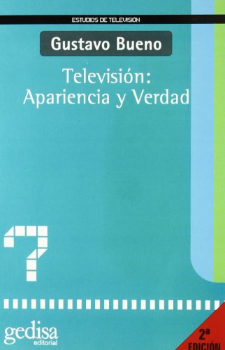 Portada de Televisión: apariencia y verdad