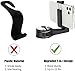 TOOVREN Upgraded 2 Pack Car Headrest Hidden Hook 2 in 1 Car Seat Hooks with Phone Holder for Purse, Backpacks,Toys,and Even Bottle Storage Organizer (Silver)