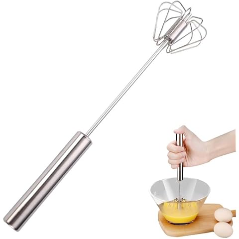 Kruggo Stainless Steel Semi-Automatic Whisk Cover