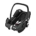 Maxi-Cosi Rock i-Size Silla Auto Grupo 0+, portabebé aprobado para viajar en avion, silla coche bebé recién nacido hasta 12 meses, color essential black
