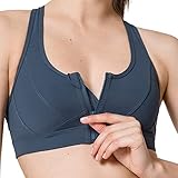 ♥ Ihr Busen wird bei dem Yvette Sport-BH von weichen und atmungsaktiven Cups umschlossen, die nicht herausnehmbar sind. Sie verschließen diesen Sport-BH wie einen normalen BH am Rücken über einen dreifach verstellbaren Haken-Ösen-Verschluss. Ein elastischer und rutschfester Saum unterhalb der Brust soll die Stützkraft und den Sitz des BHs unterstützen und gleichzeitig den Tragekomfort erhöhen.