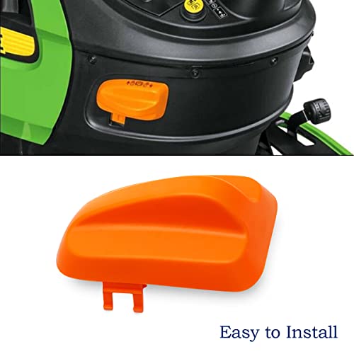 XTPTFABS Parking Brake Knob Tractors Parking Brake Knob Compatible with John Deere Equipment D100, D105, D110, D120, D125, D130,D140, D150, D155, D160, D170.(Replace#GX23146,Orange)