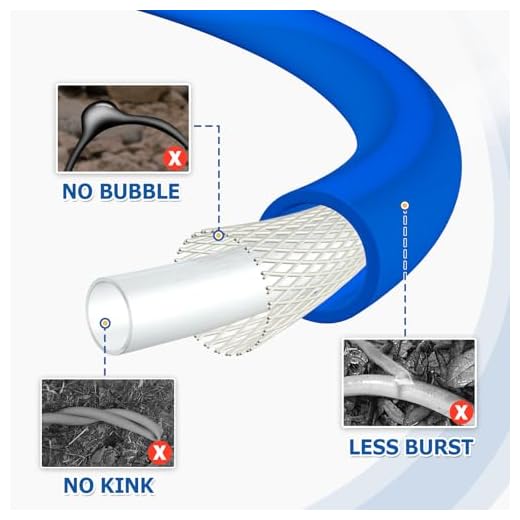 TOOLCY 50ft Pressure Washer Hose