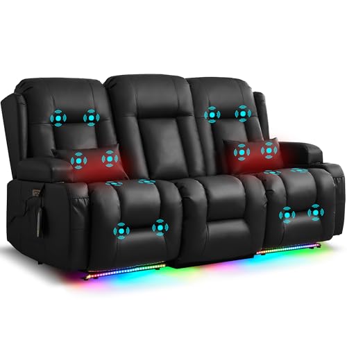 URRED Power Loveseat Recliner Sofa