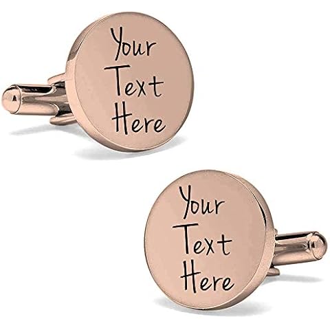 Sunflowers Era. Personalisierte Manschettenknöpfe für Herren Personalisiert Buchstabe Gravur Edelstahl Hochzeit Cufflinks Männer Geschenk 1 Paar Cover