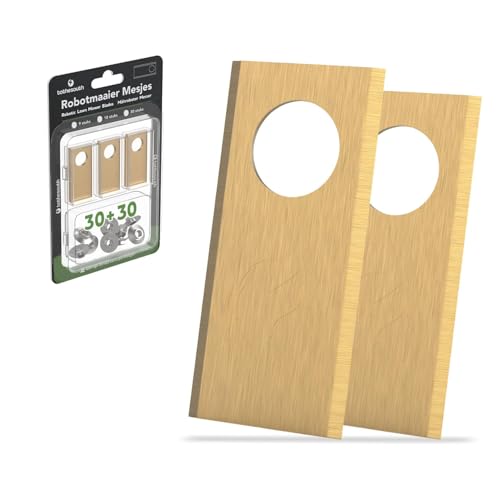 Lot de 30 lames de tondeuse robot universelles To the South® compatibles avec Honda Miimo HRM 300, 500, 1000, 1500, 1500 Live, 2500, 2500 Live & 4000 Live -...