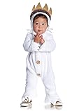 Leg Avenue Baby's Where The Wild Things Are Max Costume, Cream, 12-18 Months