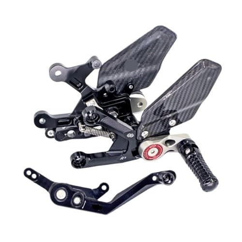 Repose-pieds pour moto CBR 1000RR 2020-2023 : cale-pieds arrière noir