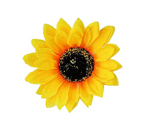 Women's Wide Brim Sun Protection Straw Hat,Summer Protection Beach Cap And Sunflower Headpiece.(Ldz55-Beige) #TOP3