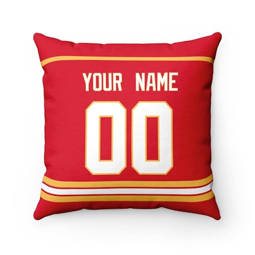 Image of ANTKING Throw Pillow 2 Packs Personalized Custom Any Name Number for Men Women Boy Gifts
