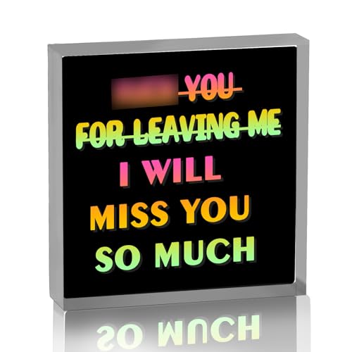 Goodbye Gifts for Coworkers Funny Coworker Leaving Gifts for Women Work Bestie New Job Friendship Present Miss You Gifts Boss Humorous Farewell Retirement Party Decorations