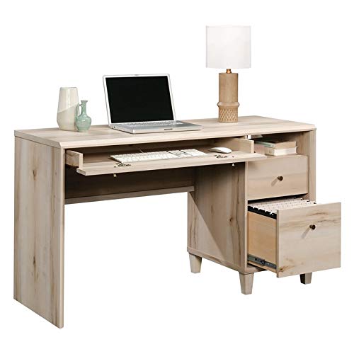Sauder Willow Place Desk, L: 52.13" X W: 19.29" X H: 29.61", Pacific Maple Finish #TOP1