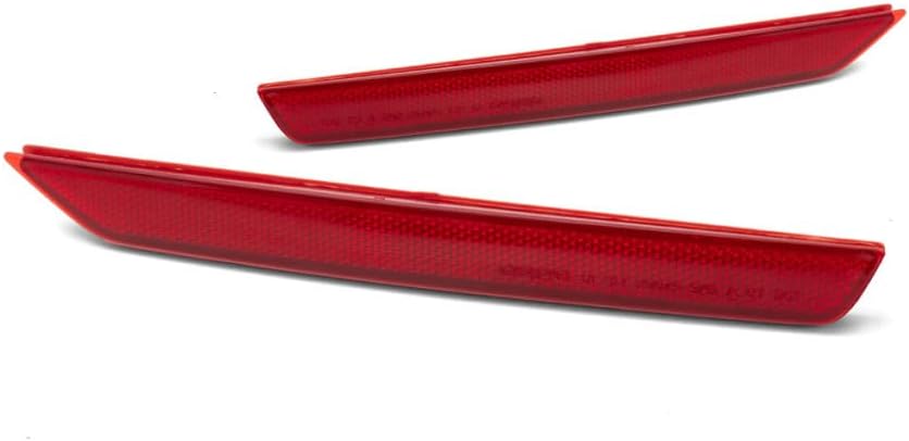 For Honda Odyssey Rear Reflector Assembly Unit 2011-2017 Pair Driver and Passenger Side LED CAPA Certified HO1184100 + HO1185100 | 33555-TK8-A01 + 33505-TK8-A01