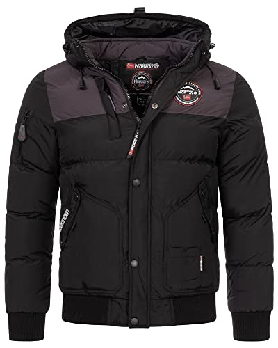 Doudoune chaude matelassée Geographical Norway Volva blouson coupe vent homme