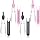 Frienda 2 Pieces EKG Caliper ECG Calipers Measuring Tool with Ruler Electrocardiogram Drafting Divider for Nursing (Pink,Black)