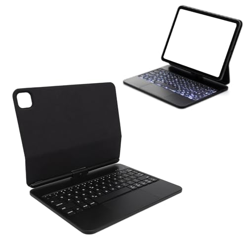 Teclado Bluetooth iPad Pro 11 con trackpad preciso y rotación 360 grados 4